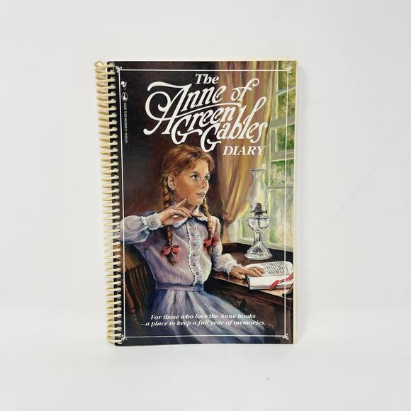 Vintage 1987 The Anne of Green Gables Diary Spiral Bound Paperback Journal - Picture 1 of 8